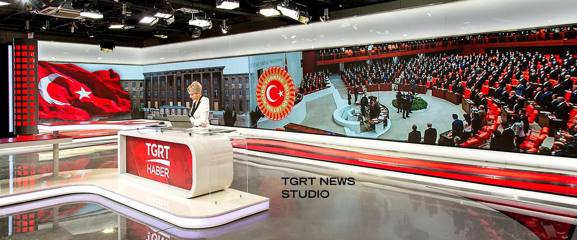 Taglig, TGRT News Studio